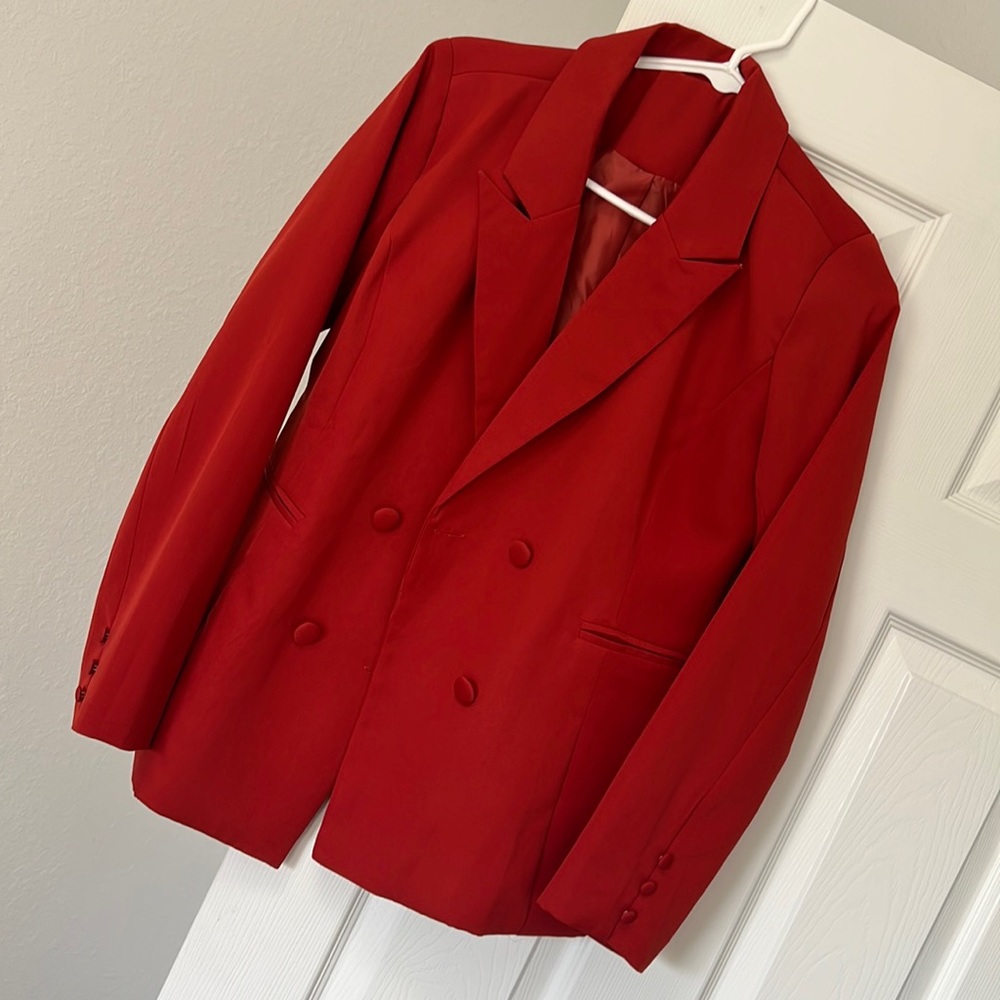 Blazer and pants two piece set, size M